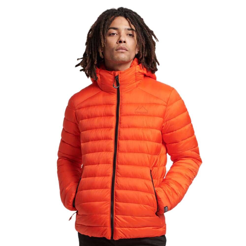 

Пуховик Superdry Fuji Sport, оранжевый