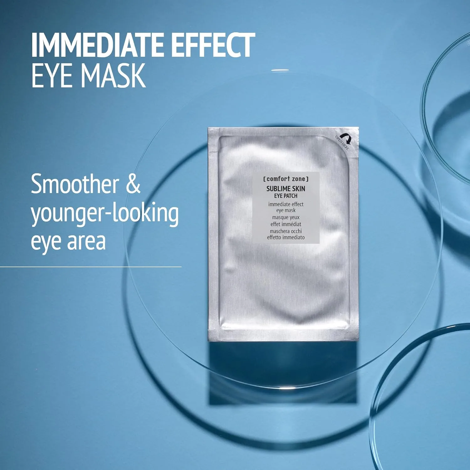 [ comfort zone ] Sublime Skin Firming & Brightening Under Eye Duo: патчи для глаз (6 шт) и крем для глаз (15 мл), 2 предмета — фото 2