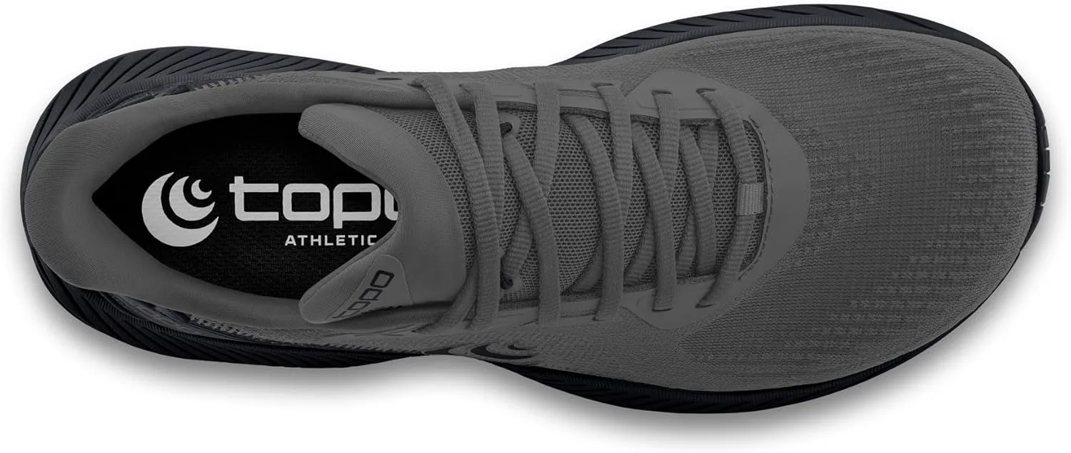 Мужские кроссовки Topo Athletic FLI-Lyte 6 с легкой конструкцией и комфортной посадкой, перепад 3 мм, для бега по шоссе, черный — фото 4