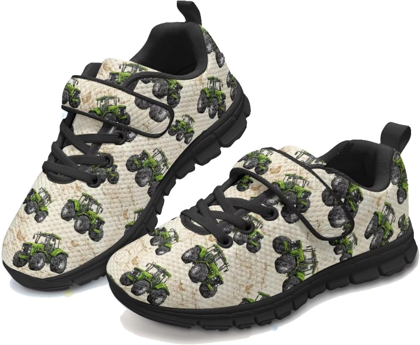 

Кроссовки-тракторы для мальчиков, беговые кроссовки с машинками, легкие спортивные теннисные кроссовки для маленьких детей Pointodoor, Tractors