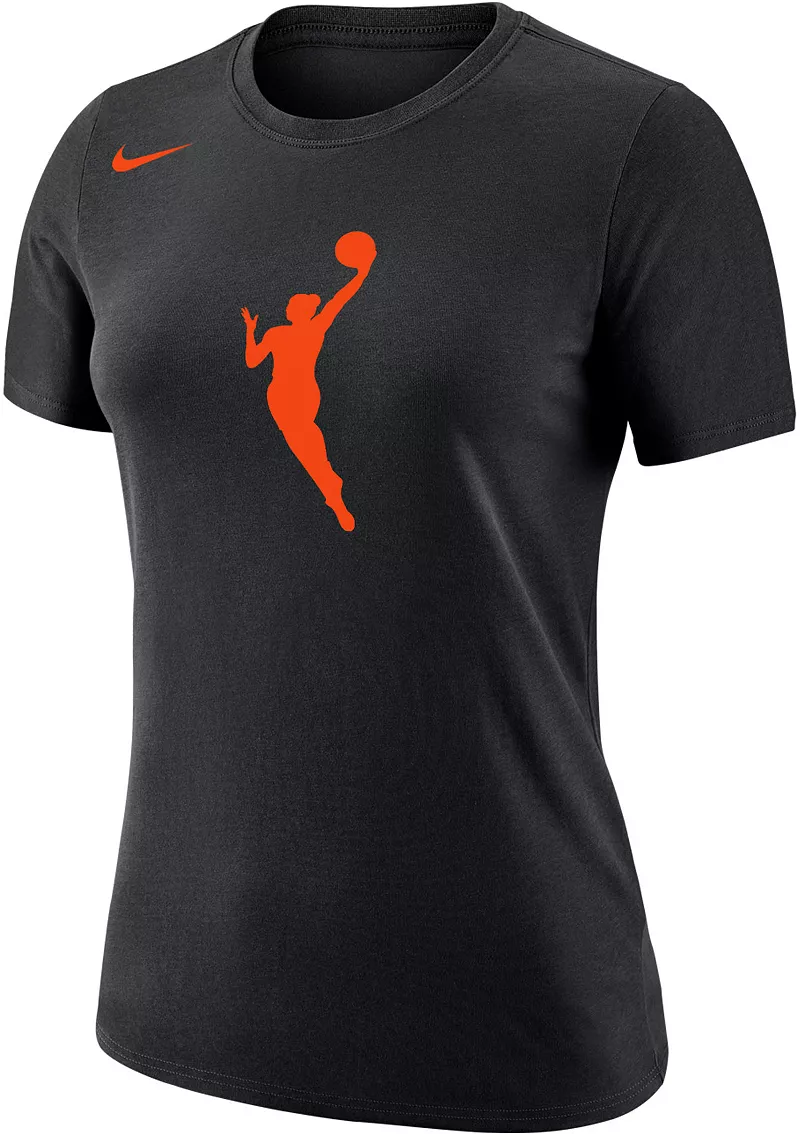 

Женская черная футболка с коротким рукавом Nike WNBA