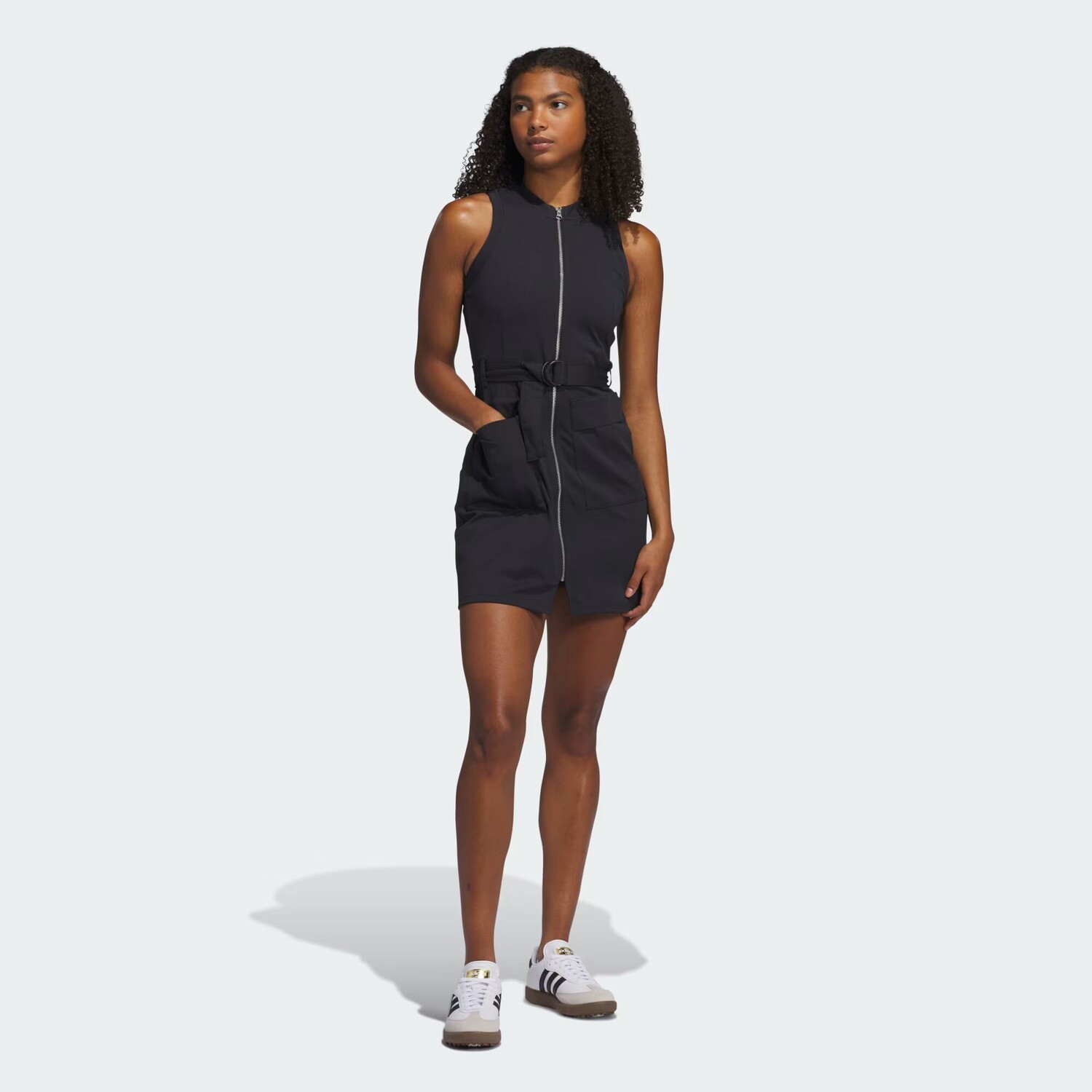 

Универсальное платье на молнии Adidas, цвет Black