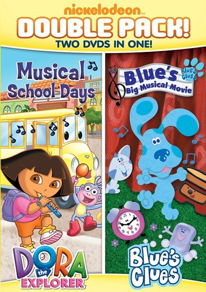 

Диск DVD Dora & Blue's Clues Double Feature: Dora Musical