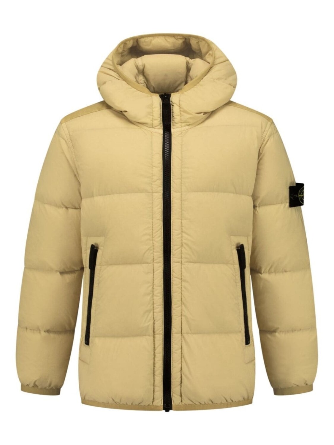 

Stone Island Junior утепленная куртка Crinkle Reps, желтый
