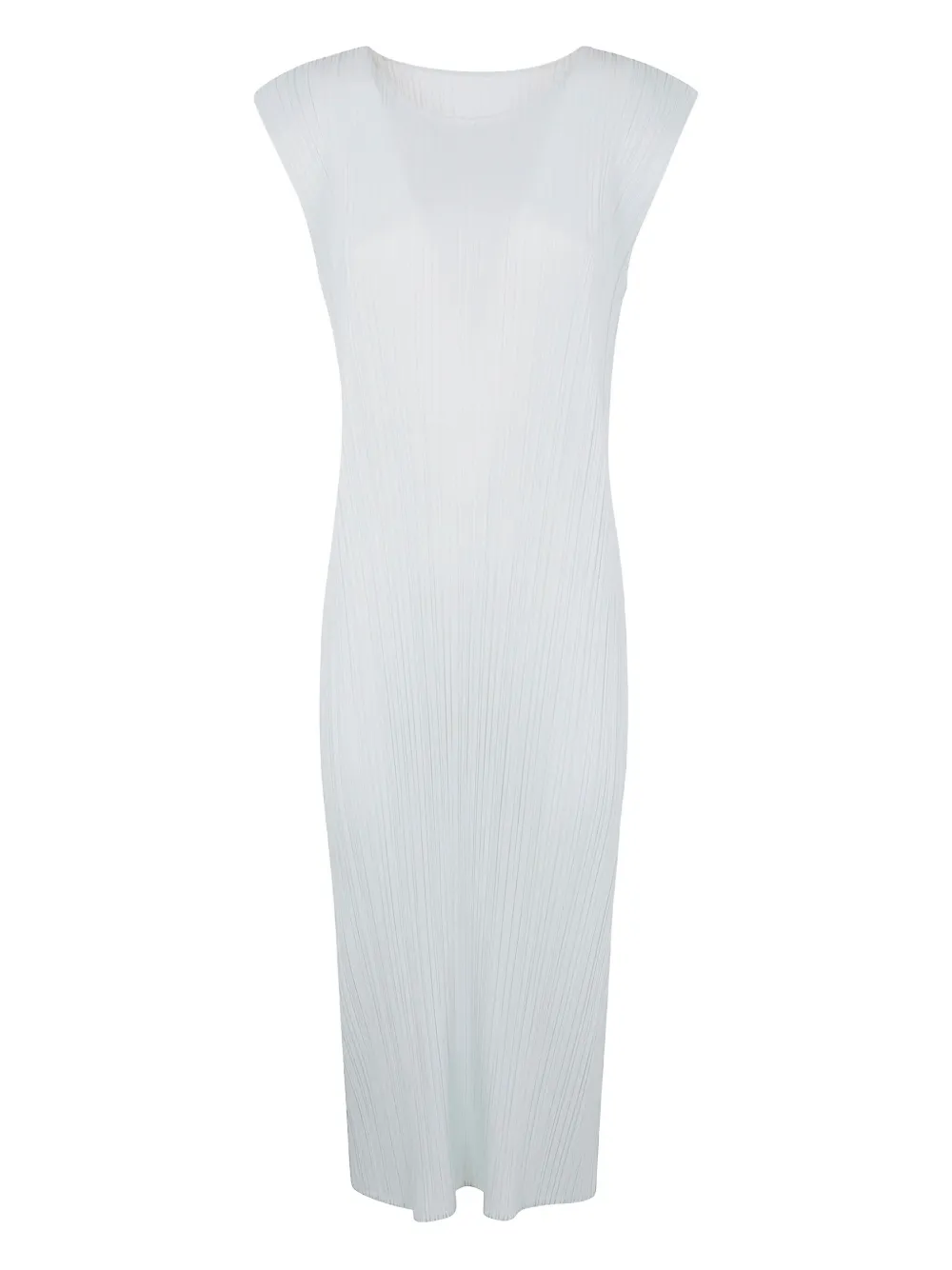 

Платье миди Monthly Colors: April Pleats Please Issey Miyake, белый