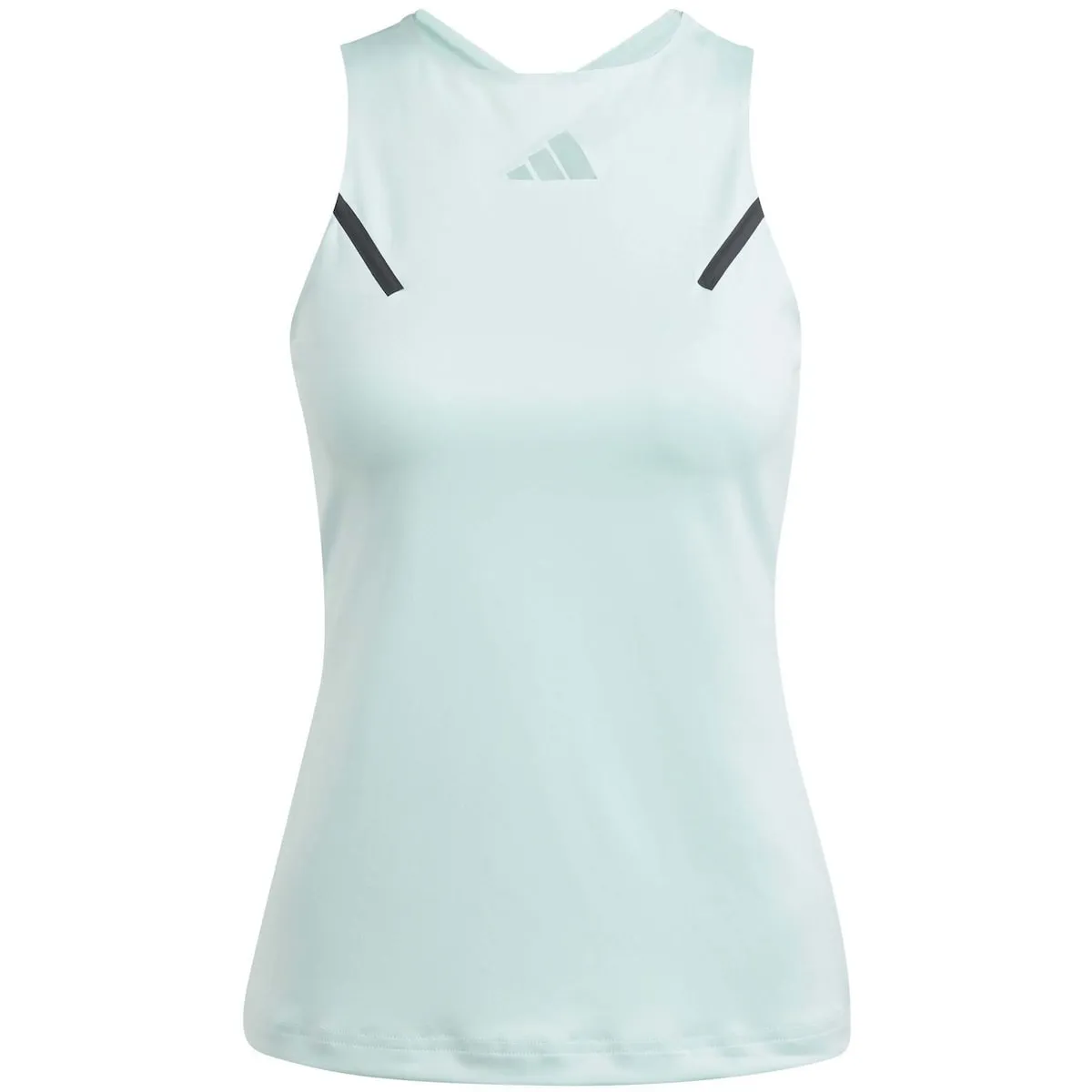 Женская теннисная рубашка T PREMIUM Adidas, голубой — фото 3