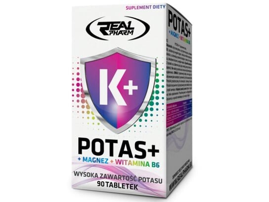 

Real Pharm, Калий + Магний + B6, 90 таблеток