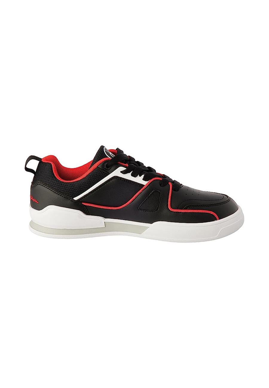 Мужские кроссовки Champion 3 Point Low S21882-CHA-KK002 чёрно-красные — фото 2