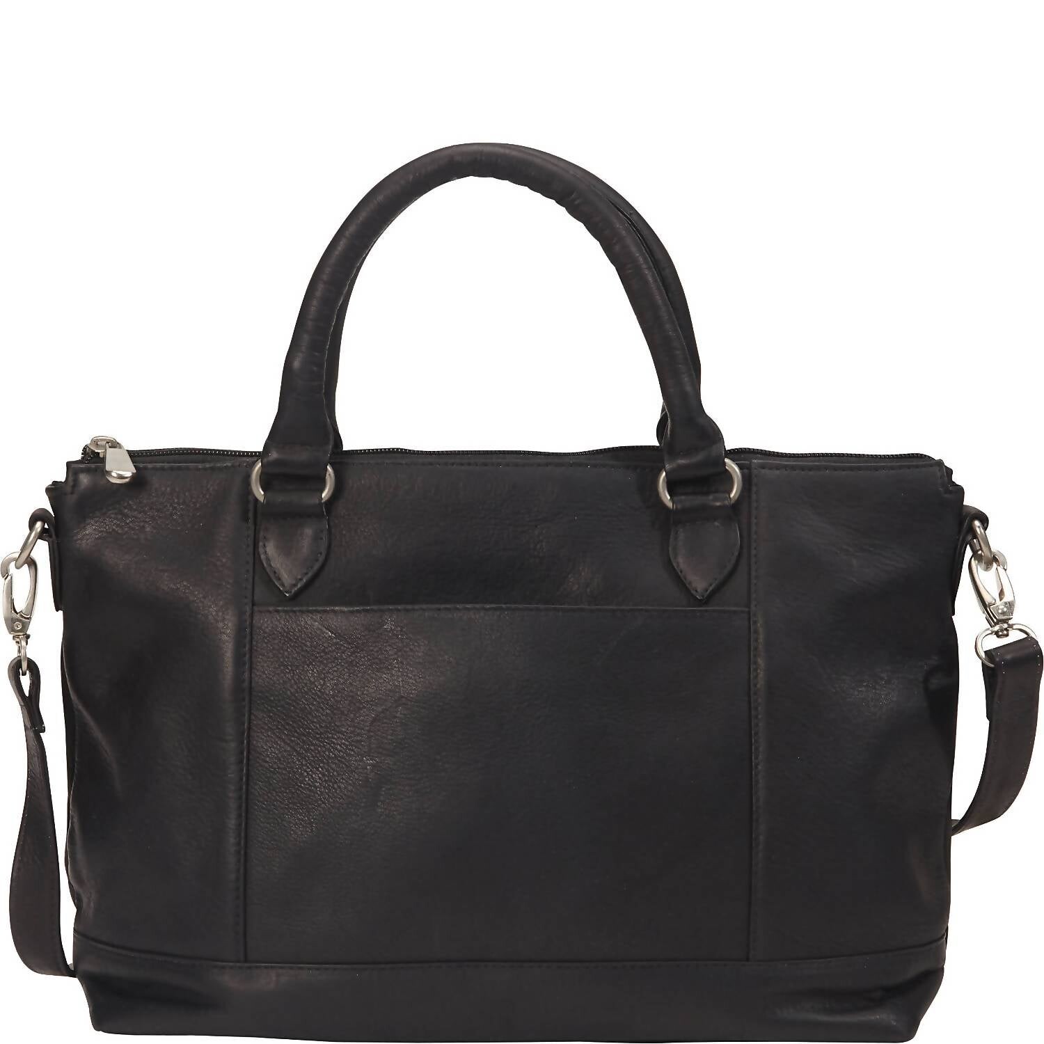 

Черная сумка-портфель Lustiano Le Donne Leather, черный