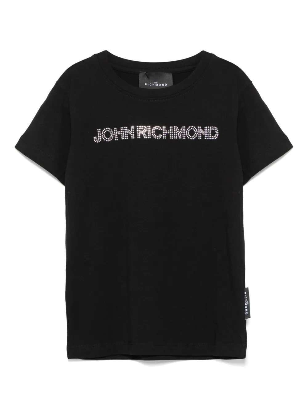 

Футболка с логотипом John Richmond Junior, черный