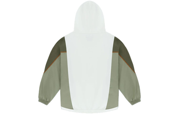 Толстовка Converse Character Irregular Contrasting Colors Knit Loose Hoodie Retro White 10021057-A02 — фото 2