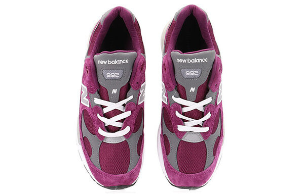 Кроссовки 992 сделано в сша New Balance, фиолетовый — фото 4