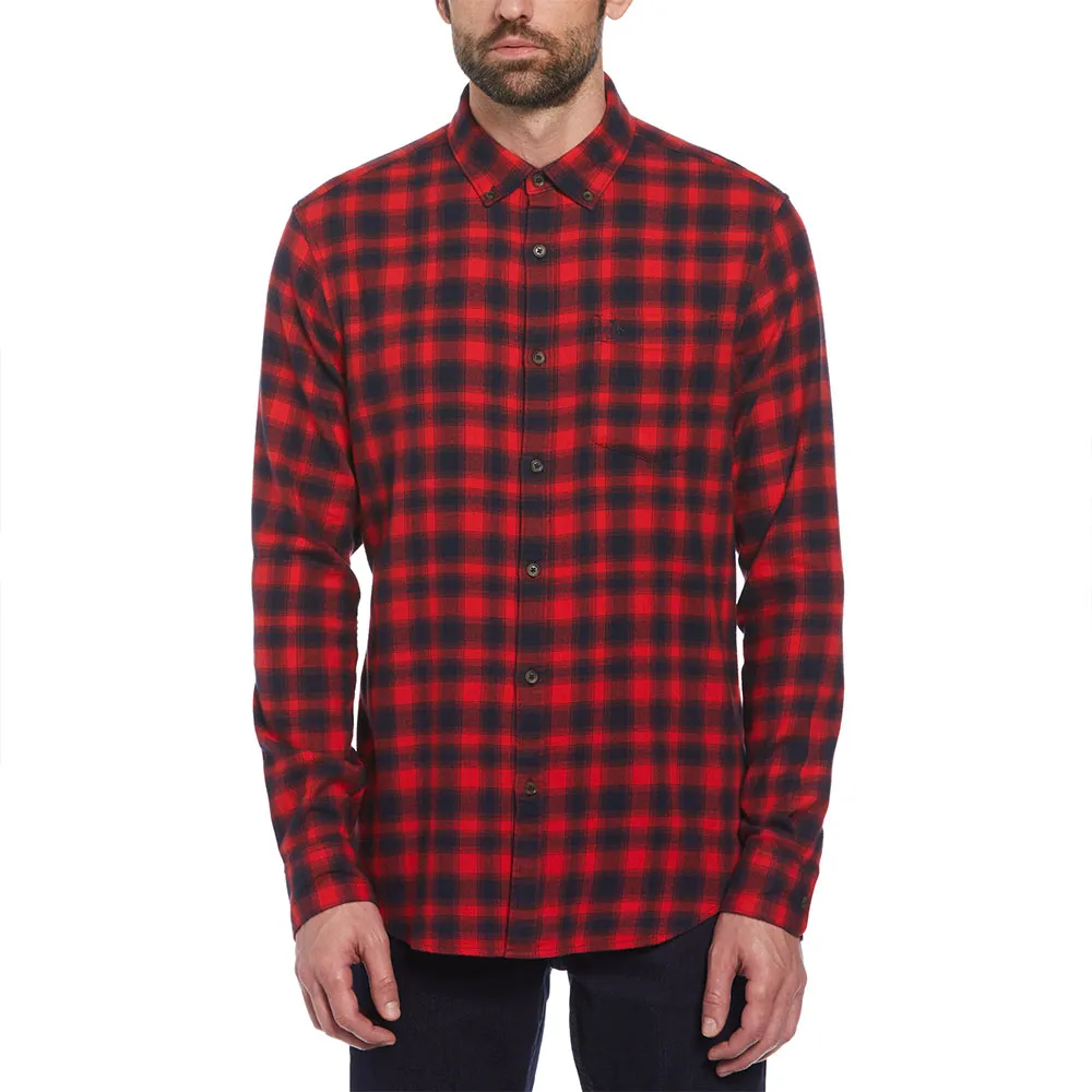 

Рубашка Original Penguin Jaspe Flannel Stretch, красный