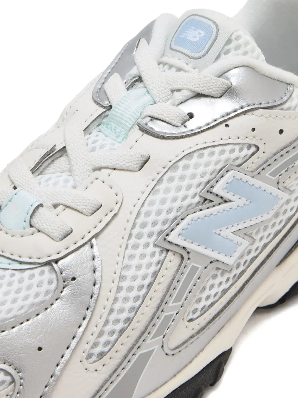 Кроссовки с логотипом New Balance Kids, белый — фото 4