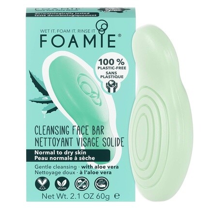 

Очищающее мыло для лица Aloe You Vera Much Aloe Vera 60 г, Foamie