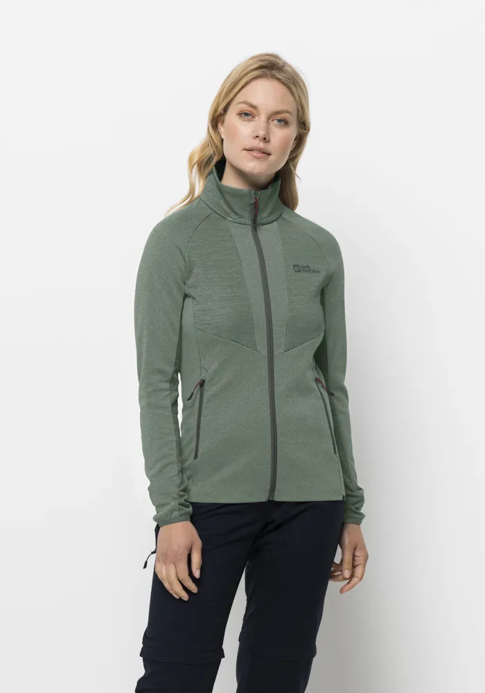 

Флисовая куртка Jack Wolfskin "BLATTSTEIG FZ W", зеленый