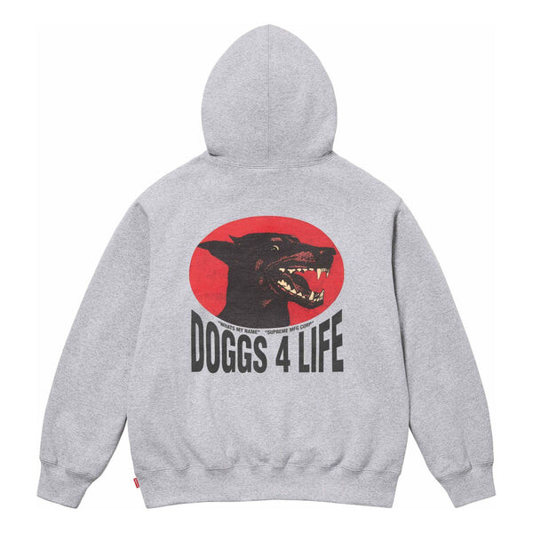 

Толстовка doggs hooded sweatshirt 'red purple' Supreme, красный