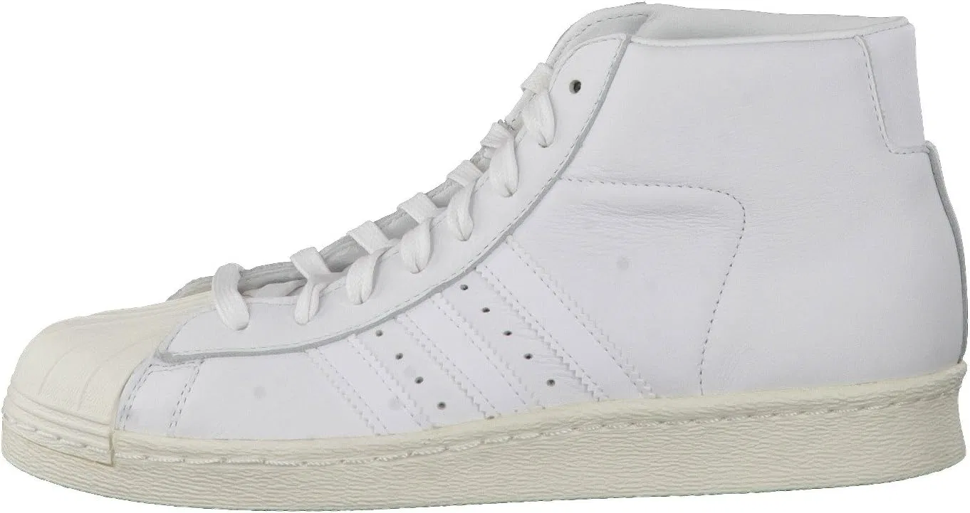 Кроссовки Adidas Pro Model Vintage D S75031, кожаные, белые, размер 43 — фото 3
