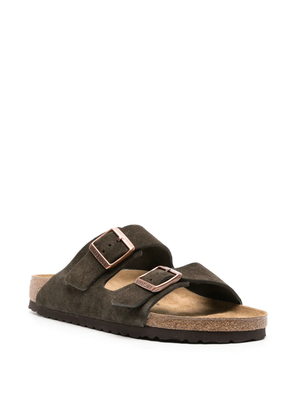 Сандалии Arizona с пряжками BIRKENSTOCK, коричневый — фото 2