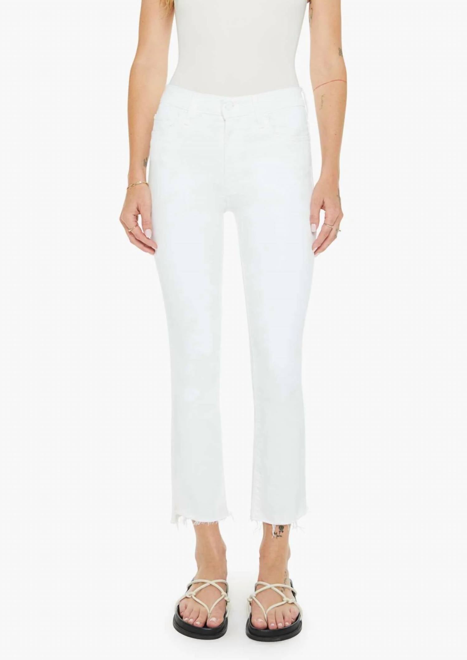 

Джинсы Insider Crop Step Fray, самые красивые из всех Mother, Fairest Of Them All