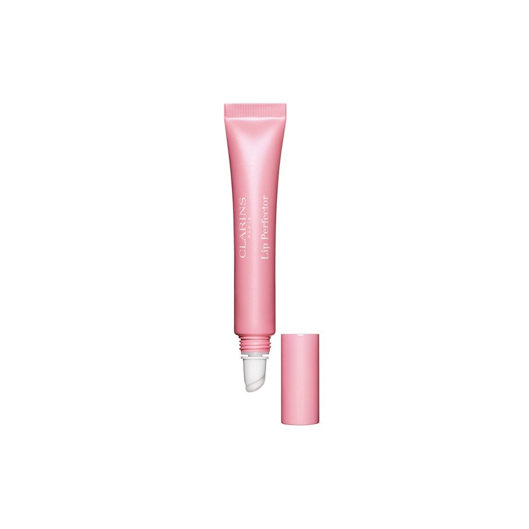 Бальзам для губ lip perfector Clarins, 21 - soft pink glow, объем 12 мл — фото 3