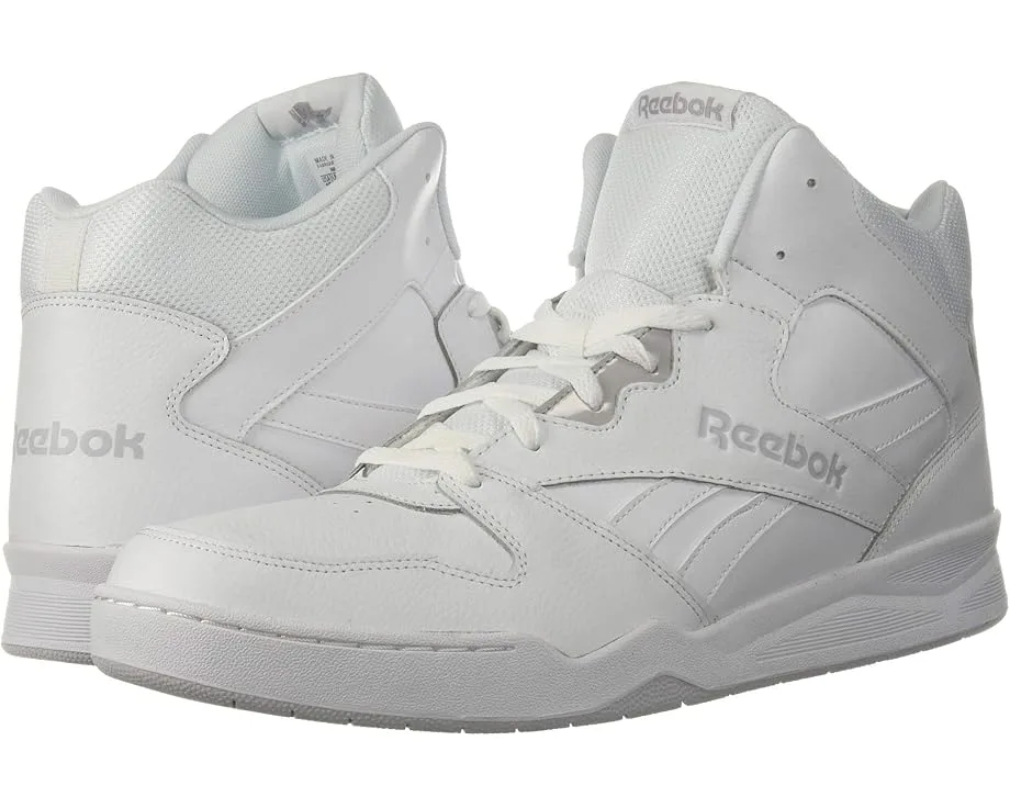 Кроссовки Reebok Lifestyle Men's Royal BB4500 HI2 High Top, White/Light Grey Heather Solid Grey