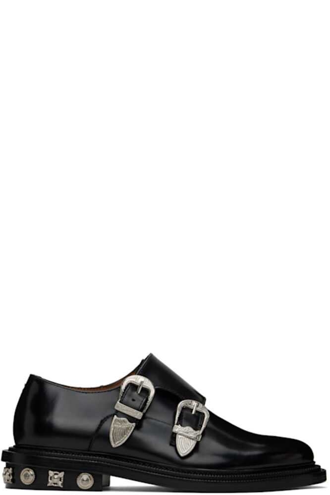 

Монки Black Polished Monkstraps Toga Virilis