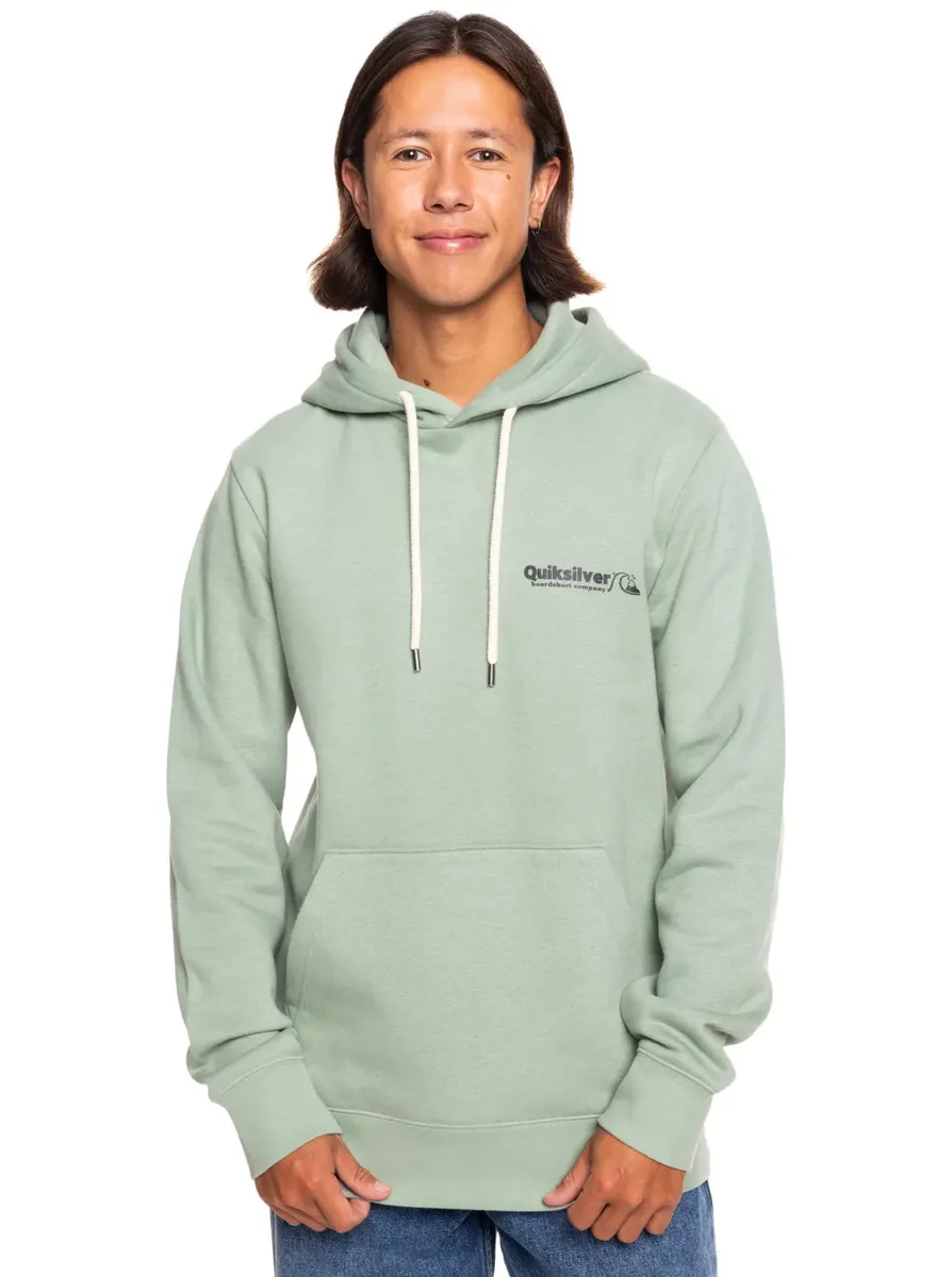 

Толстовка Quiksilver с капюшоном "Screen", цвет Iceberg Green