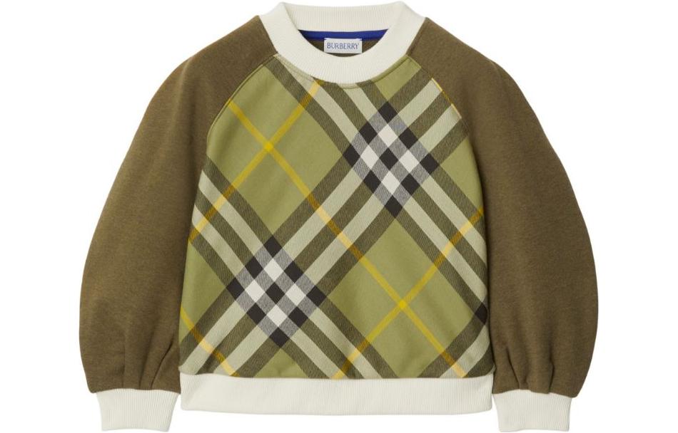 Футболка FW23 Хаки Детская Burberry — фото 2