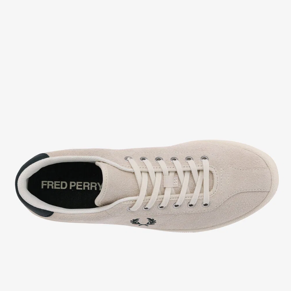Мужские замшевые теннисные кеды Fred Perry Tennis Shoe цвета экрю — фото 3