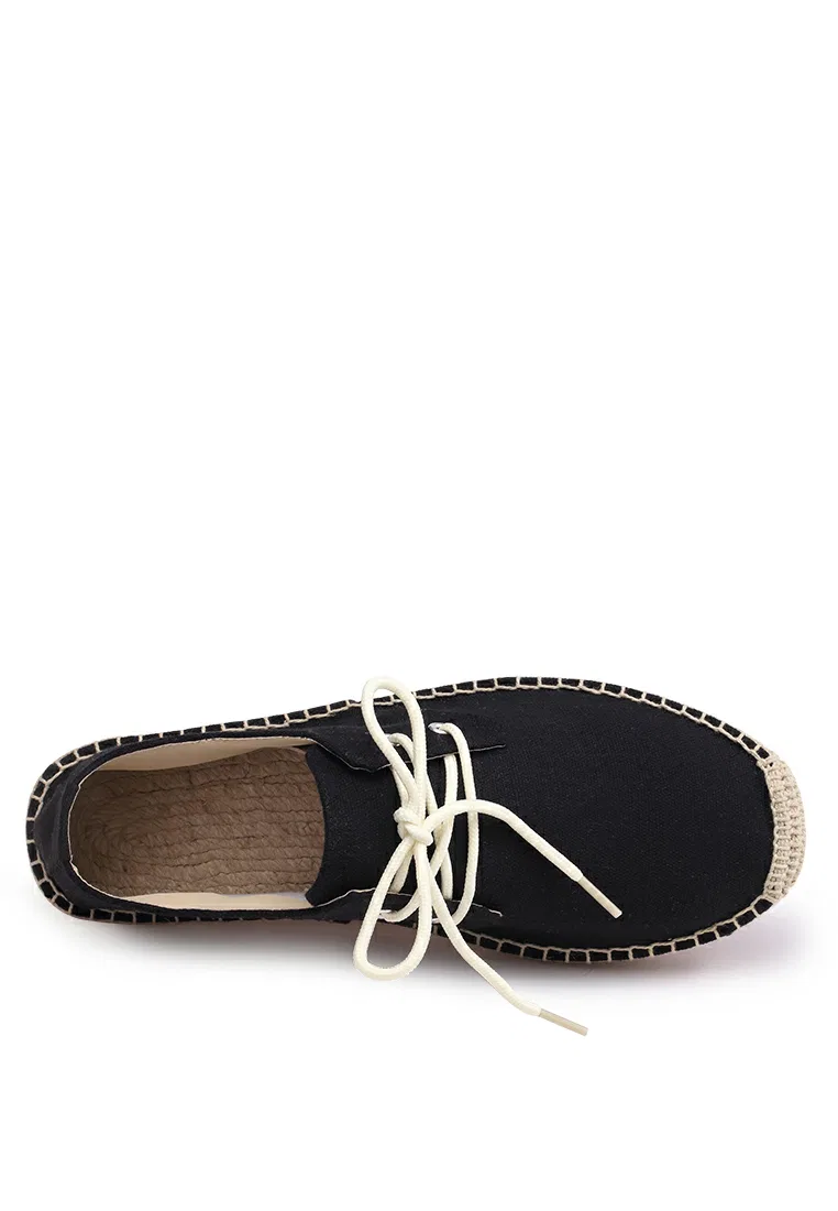 Мужские эспадрильи на шнуровке QZ-S55 Twenty Eight Shoes, черный — фото 3