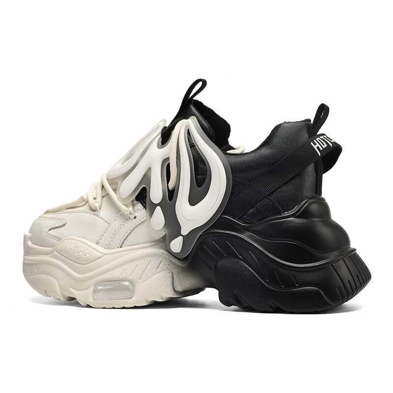 

Кроссовки ORD Chunky Sneakers Unisex Low-top White/Black, белый