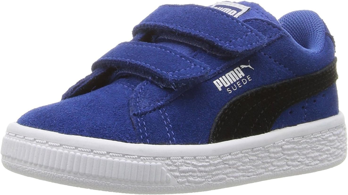 

Детские кроссовки PUMA Suede с двумя застежками, синий