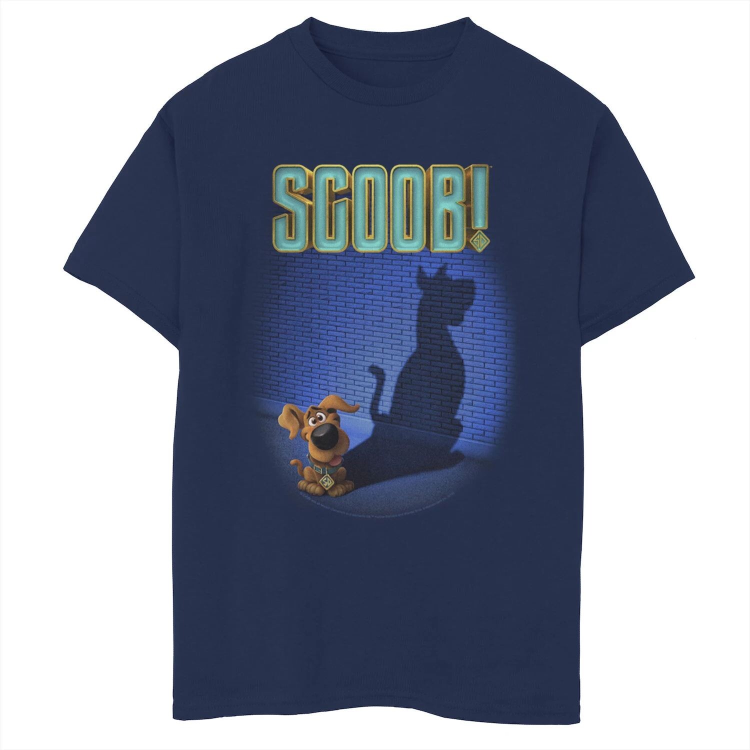 

Футболка Scoob An Shadow Scoob An Shadow для мальчиков 8–20 лет с графическим рисунком и плакатом Licensed Character, синий