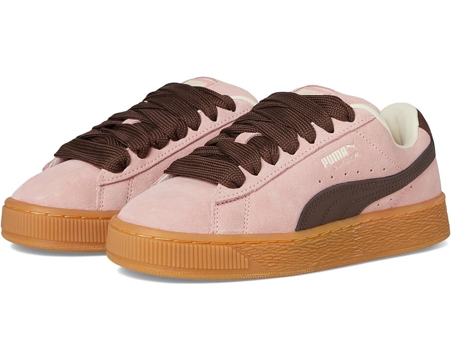 

Кроссовки PUMA Kids Suede XL, цвет Peach Smoothie/Chestnut Brown/Frosted Ivory
