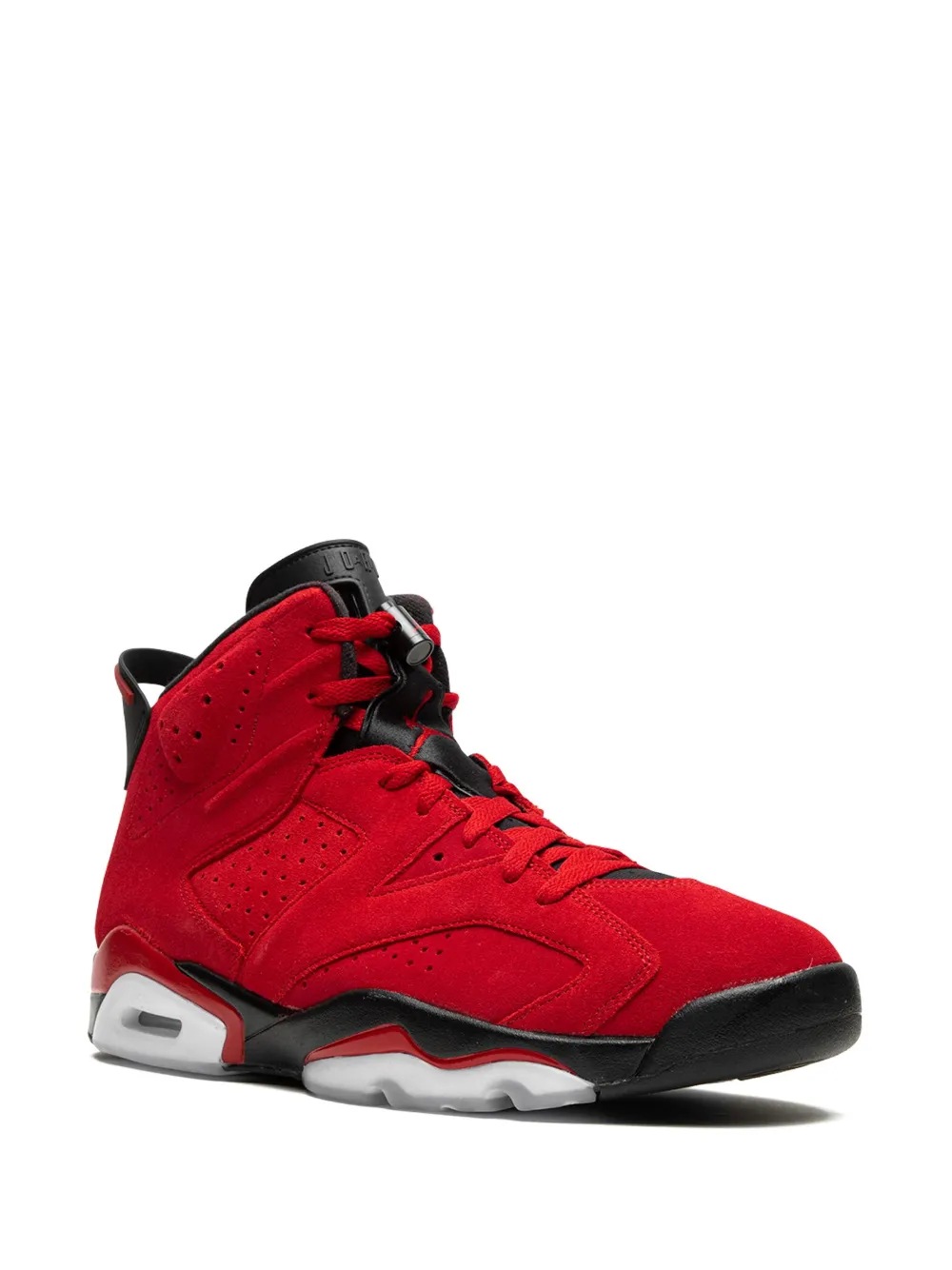 Высокие кроссовки Air  6 Toro Bravo Jordan, красный — фото 2