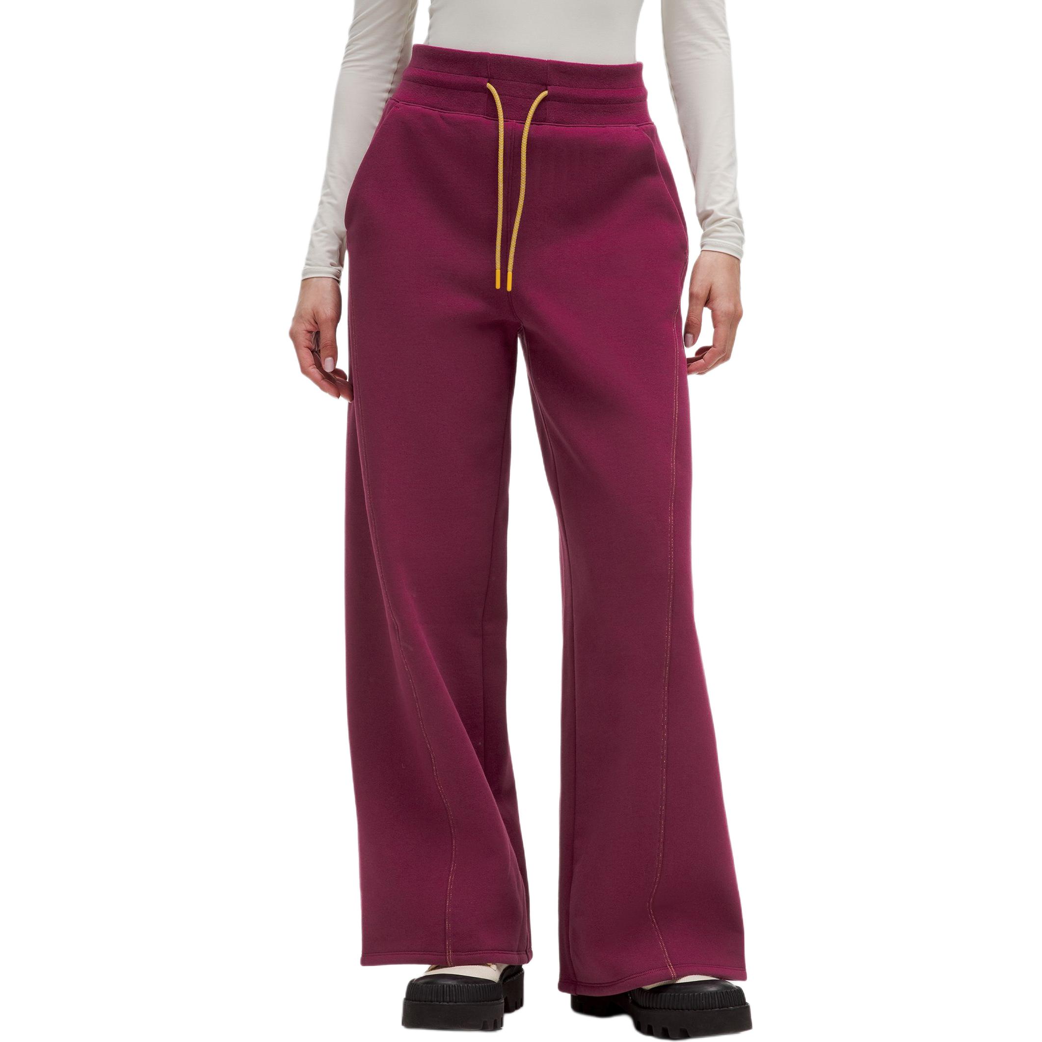 

Флисовые повседневные брюки Women's Lululemon, красный