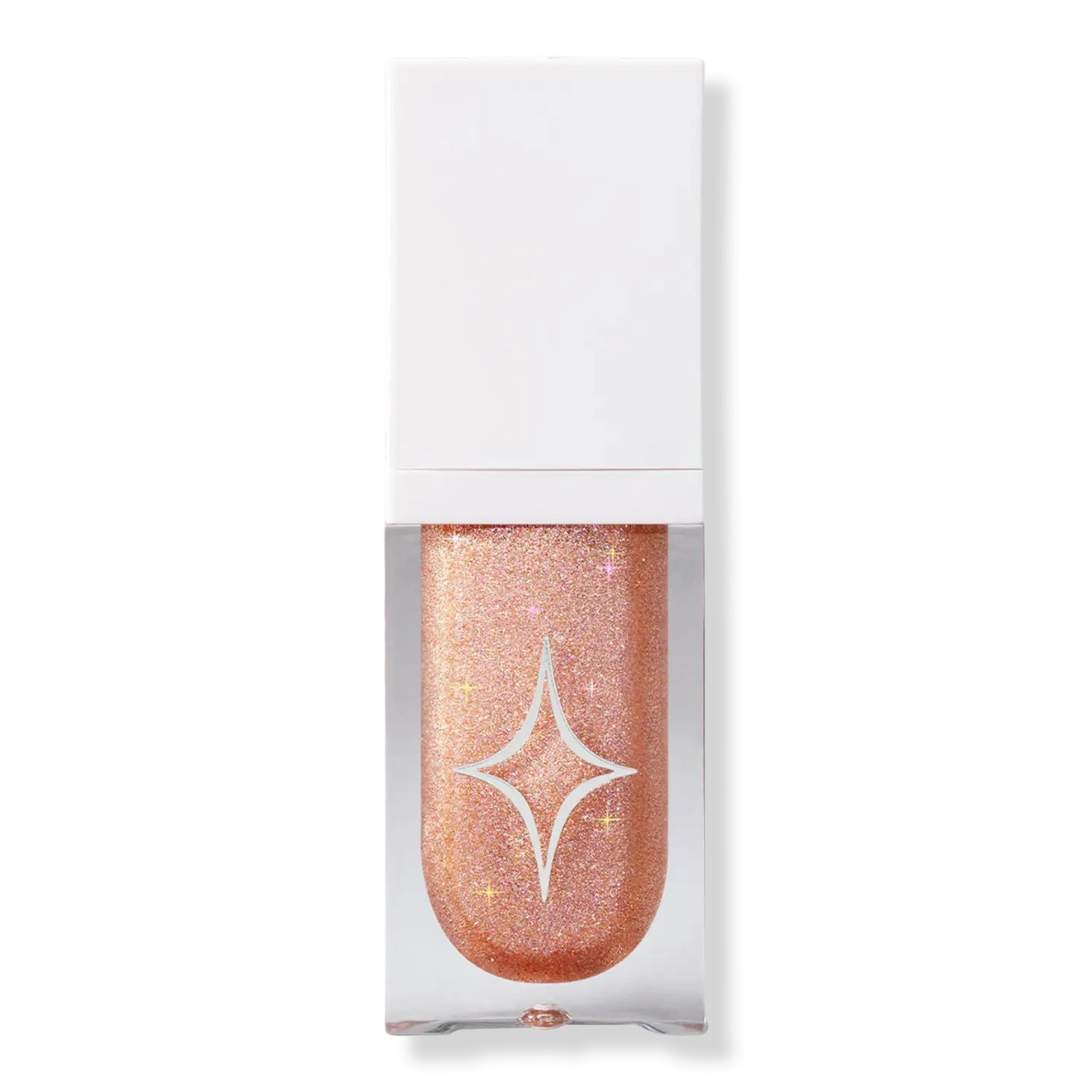 

Блеск для губ Magic Drip с блестками HALF MAGIC, Frosty B*tch (icy peach with multi-colored reflects)