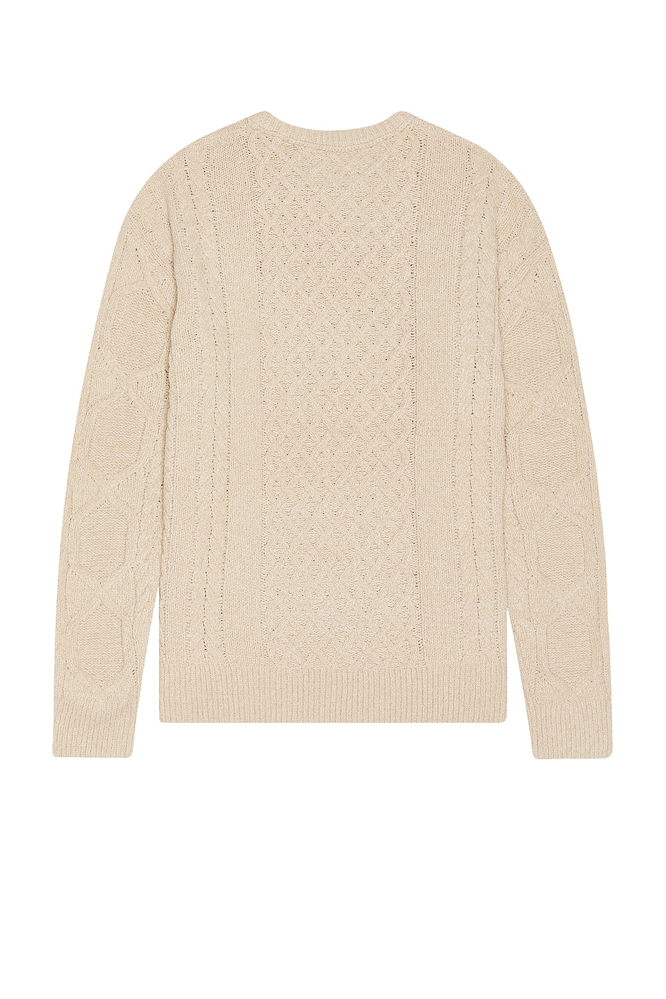 

Свитер с косами из синели Scotch & Soda, цвет parchment
