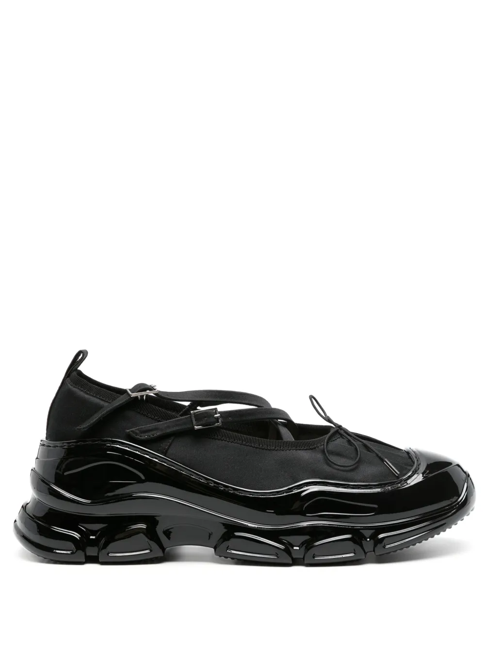 

Кроссовки Criss-Cross Tracker Simone Rocha, черный