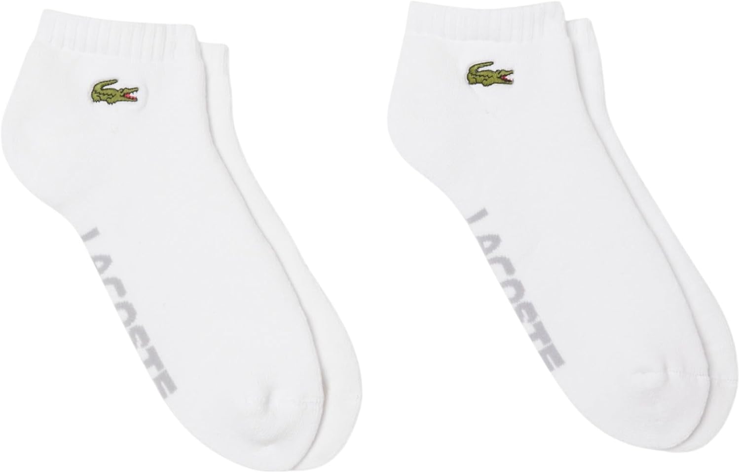 

Lacoste Unisex Sport, 2 пары носков из джерси и хлопка, White