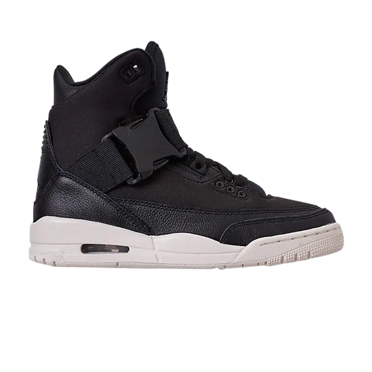 

Кроссовки Air Jordan Wmns Air Jordan 3 Retro Explorer XX 'Black Sail', черный