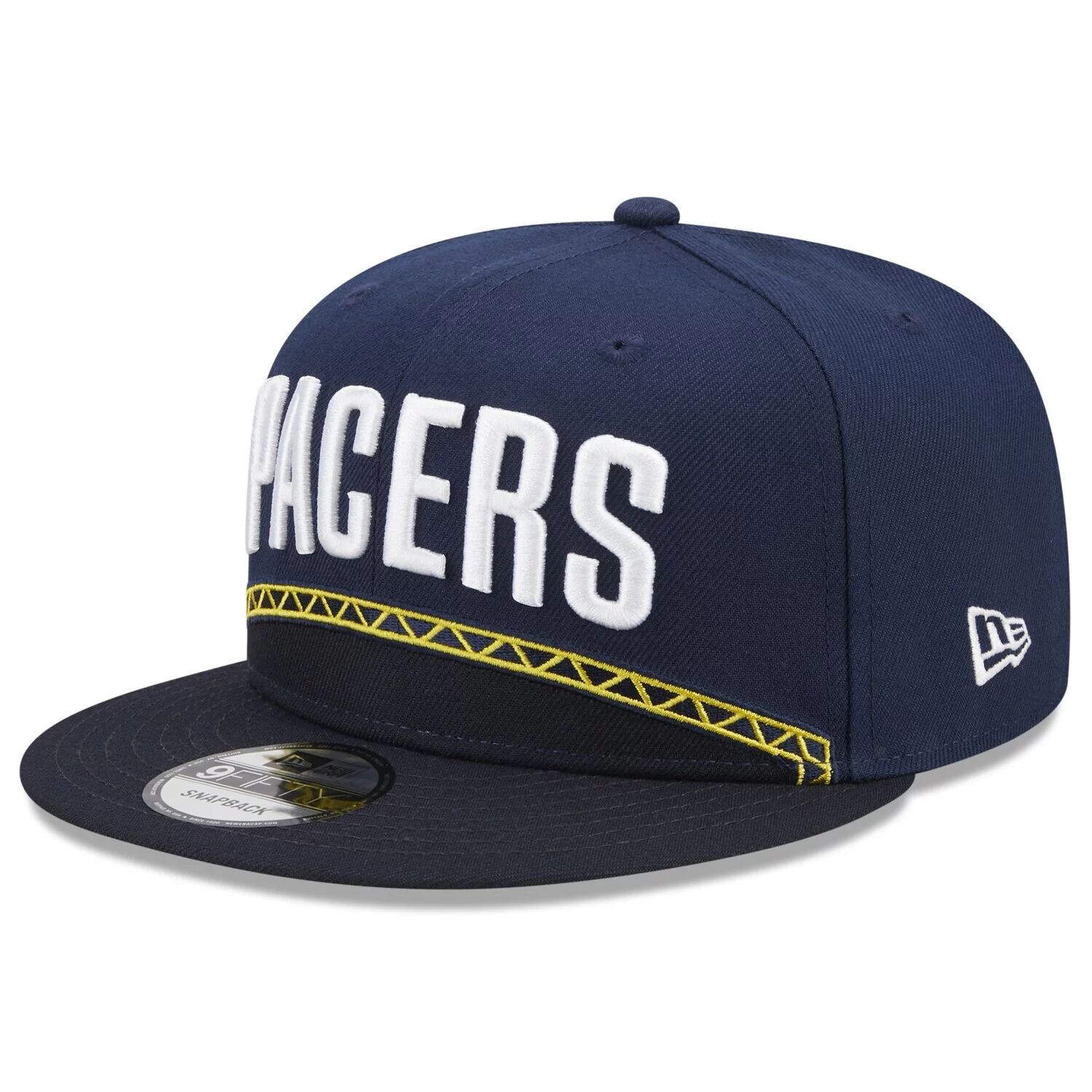 

Мужская New Era Navy Indiana Pacers 2022/23 City Edition Official 9FIFTY Snapback Регулируемая кепка