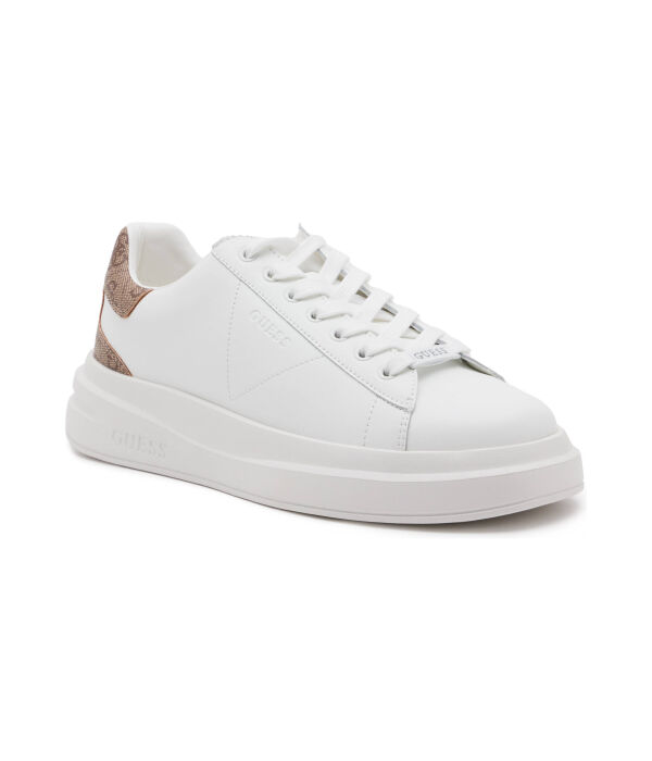 

Кожаные кроссовки elba Guess, белый