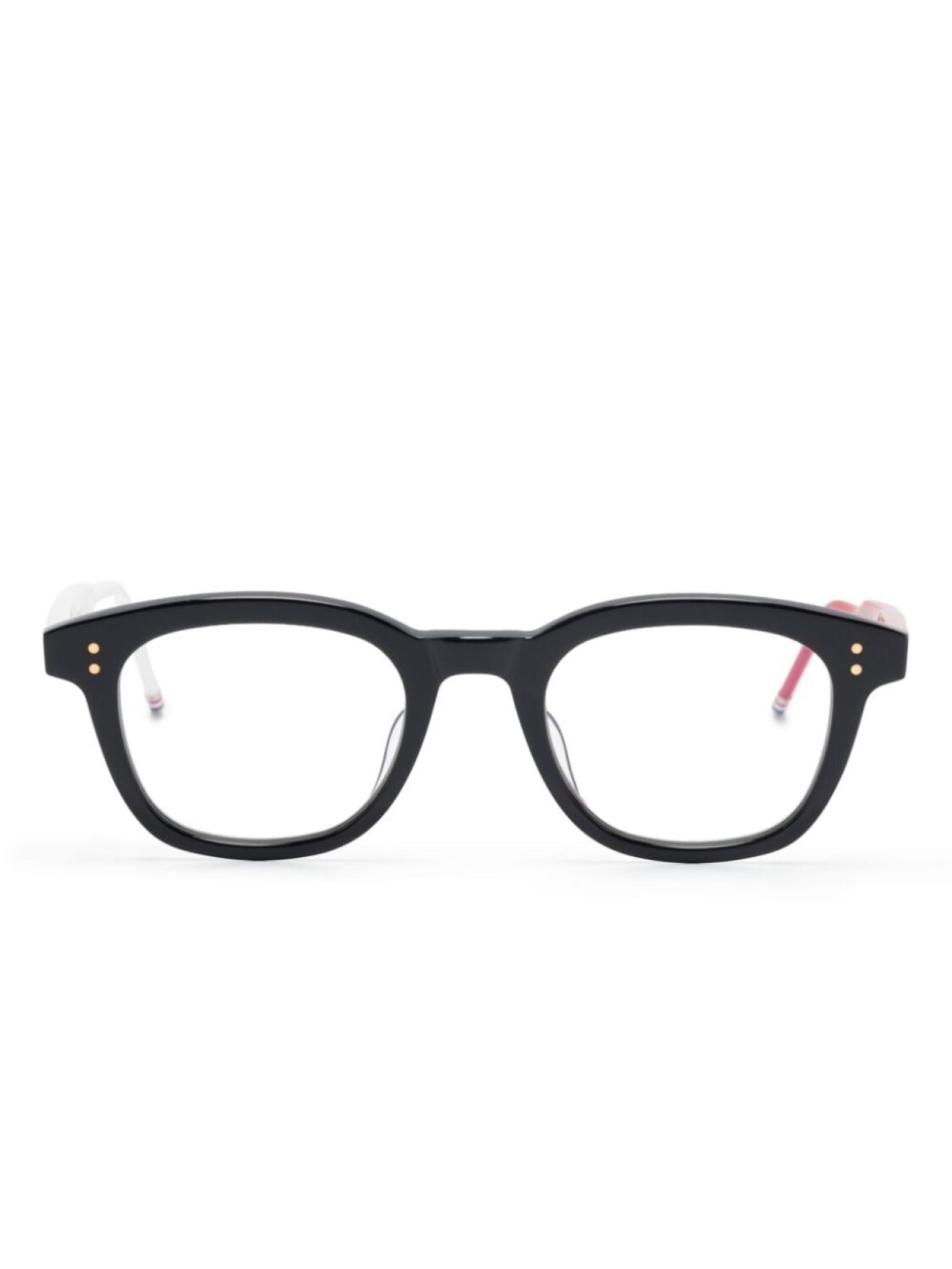 

Thom Browne Eyewear очки в квадратной оправе, красный
