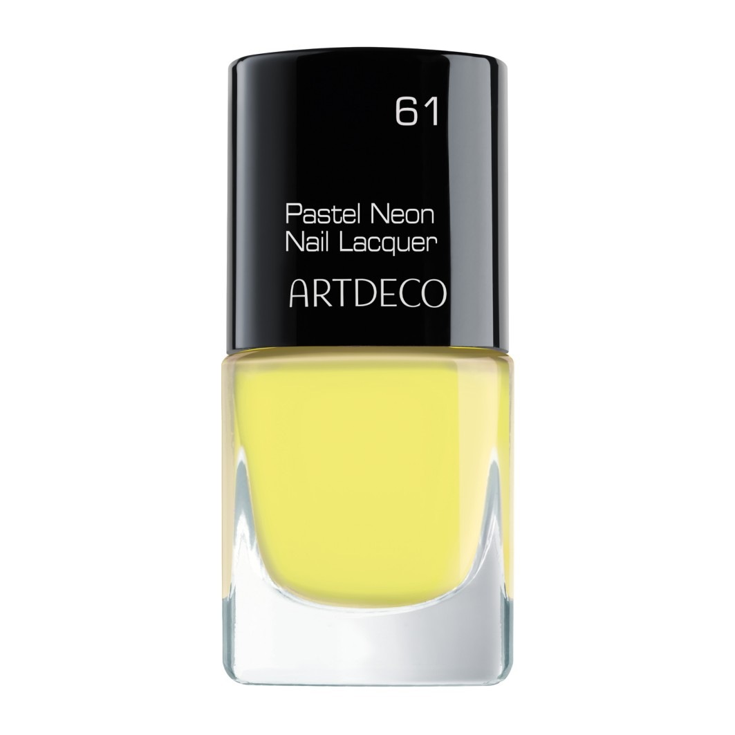 

Лак для ногтей pastel neon nail lacquer Artdeco, 61 - yellow energy, объем 5 мл
