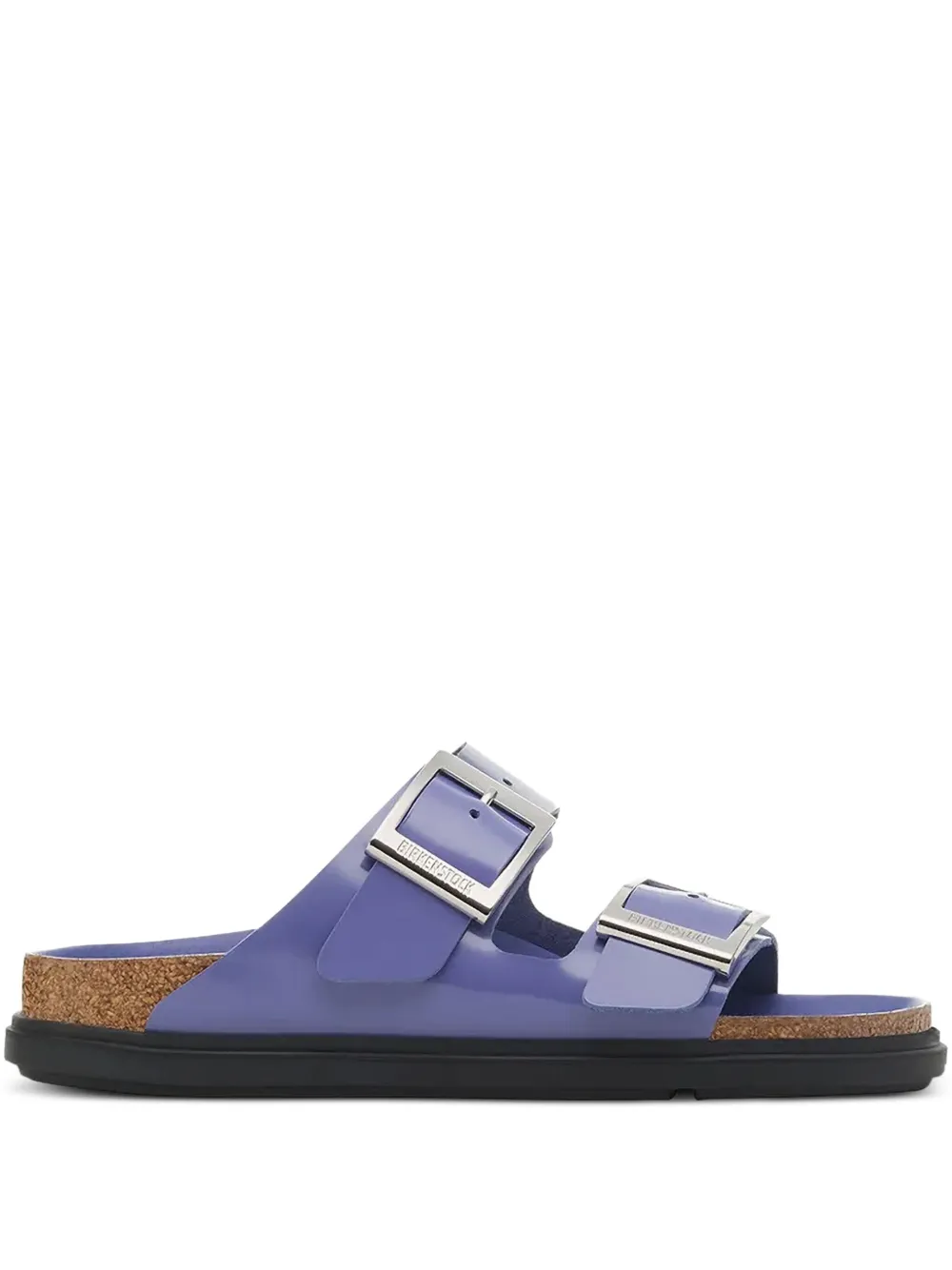 Шлепанцы с пряжками BIRKENSTOCK, фиолетовый