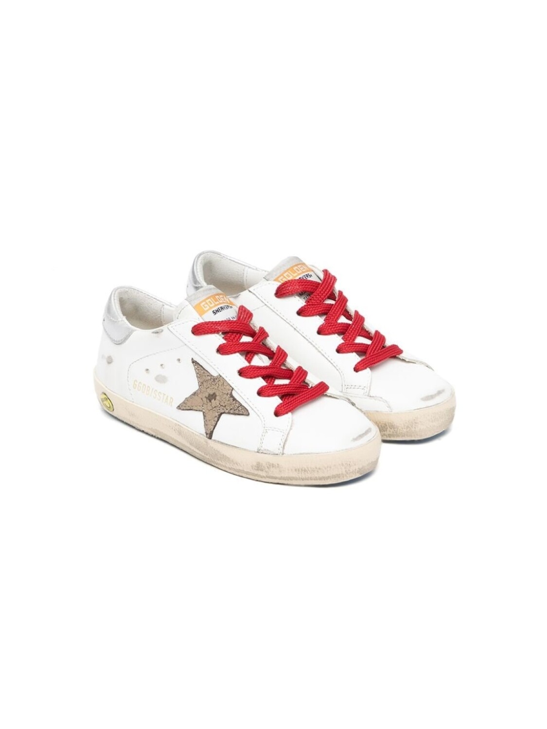

Golden Goose Kids кеды Superstar, белый