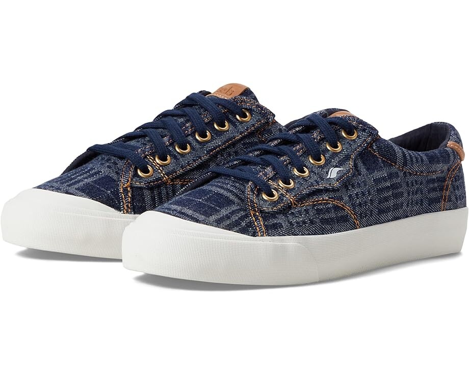 

Кроссовки Keds Crew Kick 75 Denim Plaid, цвет Blue/Multi