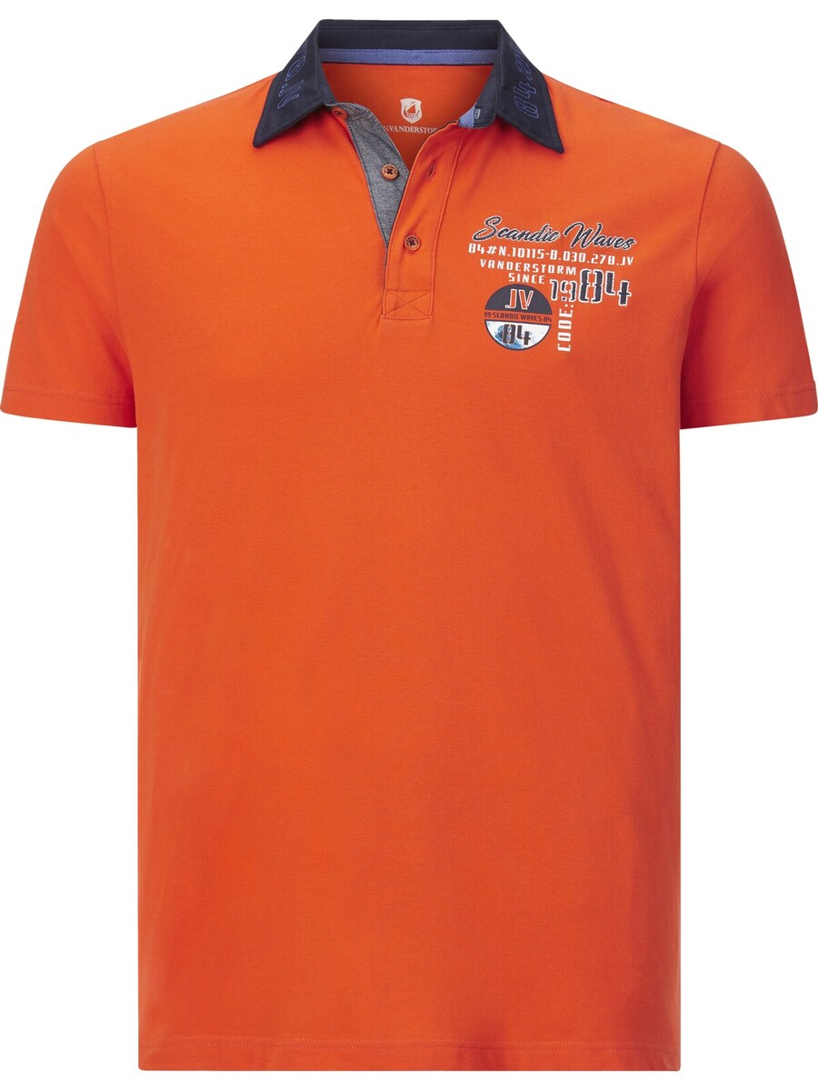

Рубашка поло Jan Vanderstorm Shirt Kodewin, оранжевый